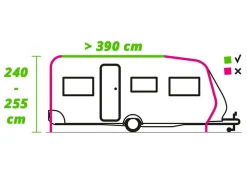 Obelink Viera 390 Easy Air Wohnwagenvorzelt