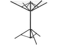 Obelink Wäschespinne mit Tasche - Black