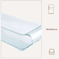 Orange85 30 x 10,5 x 5 cm Kühlschrank Organizer
