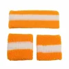 Orange85 Stripe Schweißband-Set - Orange