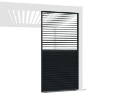 Orion 110 cm kippbar lamellenwand - Anthracite