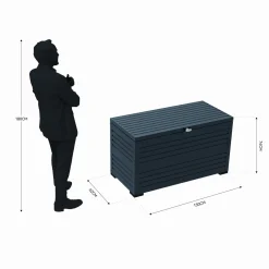 Orion Sit & Store 590 liter Aluminium Aufbewahrungsbox