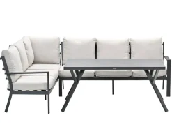 Outdoor Feelings Ramos Eck-Loungeset links – Desert Sand