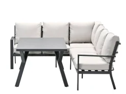 Outdoor Feelings Ramos Eck-Loungeset links – Desert Sand