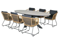Outdoor Feelings Raymond Edson 220 light teak Diningset