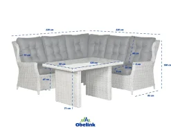 Outdoor Feelings Vicente Corner Loungeset