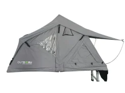 OutdoorU Compact 2 Pers Dachzelt inkl. Dachfenster - Grau