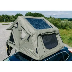 OutdoorU Compact 2 Pers Dachzelt inkl. Dachfenster - Khaki