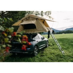 OutdoorU Expedition 3 Pers Dachzelt inkl. Leiter& Cover - Grau