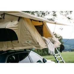 OutdoorU Expedition 3 Pers Dachzelt inkl. Leiter& Cover - Grau