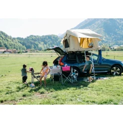 OutdoorU Expedition 3 Pers Dachzelt inkl. Leiter& Cover - Grau