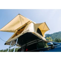 OutdoorU Expedition 3 Pers Dachzelt inkl. Leiter& Cover - Grau