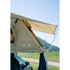 OutdoorU Expedition 3 Pers Dachzelt inkl. Leiter& Cover - Grau
