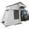 OutdoorU Family Plus 4 Pers Dachzelt inkl. Vorzelt - Nordic Blue