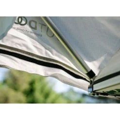 OutdoorU Family Plus 4 Pers Dachzelt inkl. Vorzelt - Nordic Blue