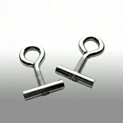 040parts 8 mm Kederstopper mit Ösenschraube - Set von 2