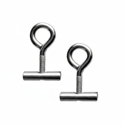 040parts 10 mm Kederstopper mit Ösenschraube - Set von 2