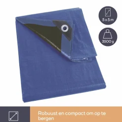 Perel 140 g/m2 Bodenplane - 500 x 500 cm