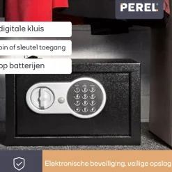 Perel BG90017 Elektrischer Tresor