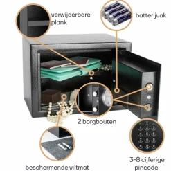 Perel BG90019 elektronischer Tresor