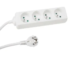 Perel EB4N 4-fache Steckdosenleiste - 1,5 Meter
