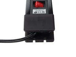 Perel EBP06SN 6-fach Steckdosenleiste mit Schalter - 1,5 Meter