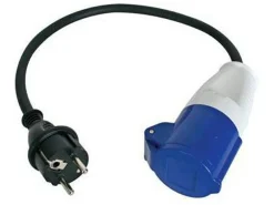 Perel ECEEC E/F CEE Adapterkabel - 40 cm