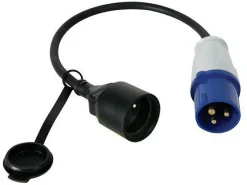 Perel ECEEC3M CEE Schucko Adapterkabel - 40 cm