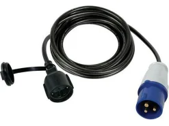 Perel ECEEC3M-3-G CEE Schucko Adapterkabel - 3 Meter