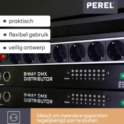 Perel 8-fach Steckdosenleiste mit Schalter - 2,15 Meter