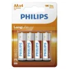 Philips LongLife AA Batterien - 4er-Pack