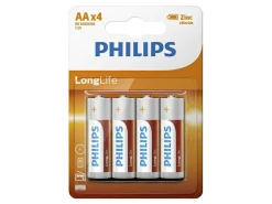 Philips LongLife AA Batterien - 4er-Pack
