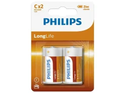 Philips LongLife C Batterien - 2er-Pack