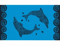 PHLOX 90 x 160 cm Strandtuch - Dolphin
