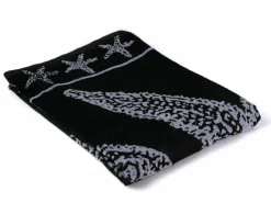 PHLOX 90 x 160 cm Strandtuch - Star Black