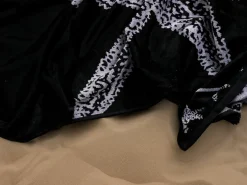 PHLOX 90 x 160 cm Strandtuch - Star Black
