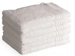 PHLOX Supreme 16 x 21 cm 6er-set Waschlappen - Weiß