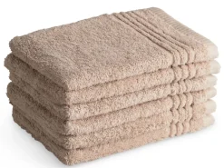 PHLOX Supreme 16 x 21 cm 6er-set Waschlappen - Beige