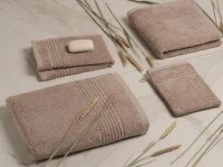 PHLOX Supreme 30 x 50 cm 6er-Set Gästehandtücher - Beige