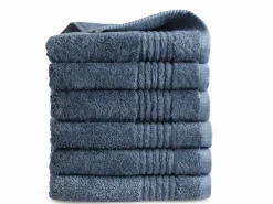 PHLOX Supreme 50 x 100 cm set van 6 handtuch - blau