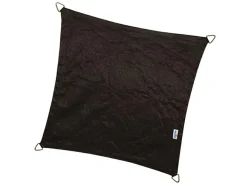 Platinum Coolfit 3,6 x 3,6m quadratisches Sonnensegel - Schwarz