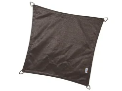 Platinum Coolfit 5x5m quadratisches Sonnensegel - Anthrazit