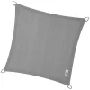 Platinum dreamsail 4x4m quadratisches Sonnensegel - Grey