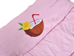 Polydaun Beach House Kinderschalfsack - Pink Coconut