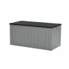 Primo Kissenbox 830L - 160x78xH76 mittel grau- schwarz