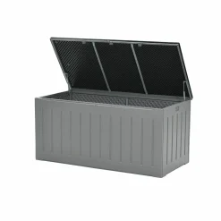 Primo Kissenbox 830L - 160x78xH76 mittel grau- schwarz