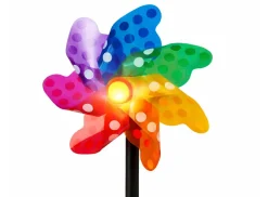 Pro Garden Solar-Windmühlen-Bodenbeleuchtung