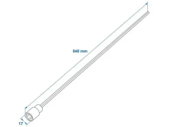 ProPlus 54 cm x 17 mm Steckschlüssel