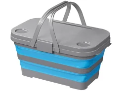 ProPlus 20 Liter Picknickkorb Zusammenklappbar - Blue