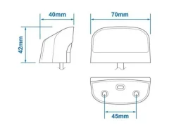 ProPlus 12/24 Volt LED Kennzeichenleuchte